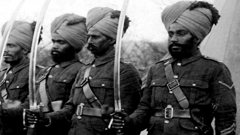 Image result for indian troop ww1 pic