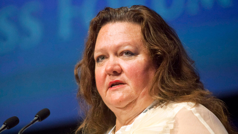 gina rinehart bitcoin investment